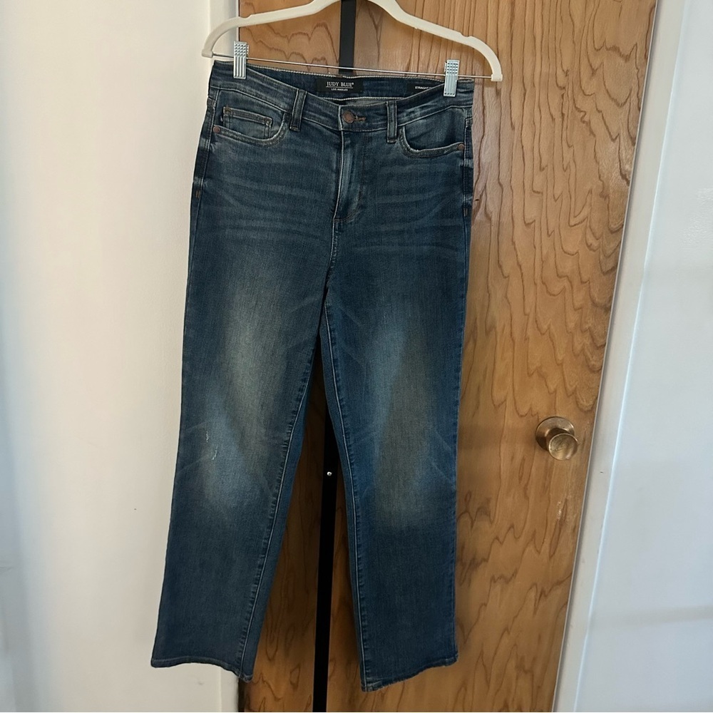 Judy Blue Dark Wash Straight Leg Jeans size 26